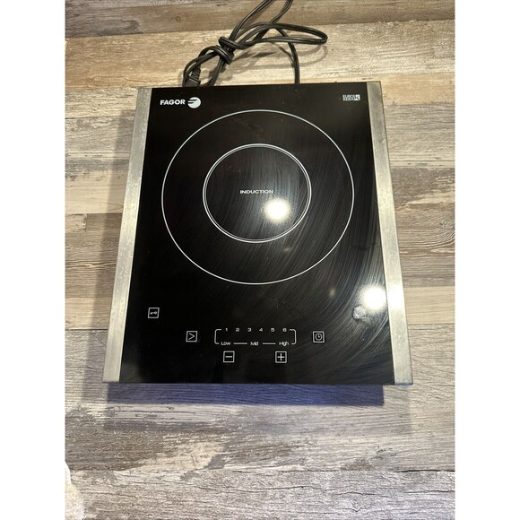 FAGOR Portable Induction 1300 Watts Cooktop Model 670040240 UL Approved 110 Volt - Picture 6 of 8